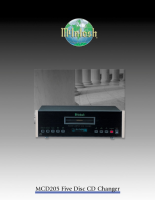 McIntosh MCD-205 - Brochure